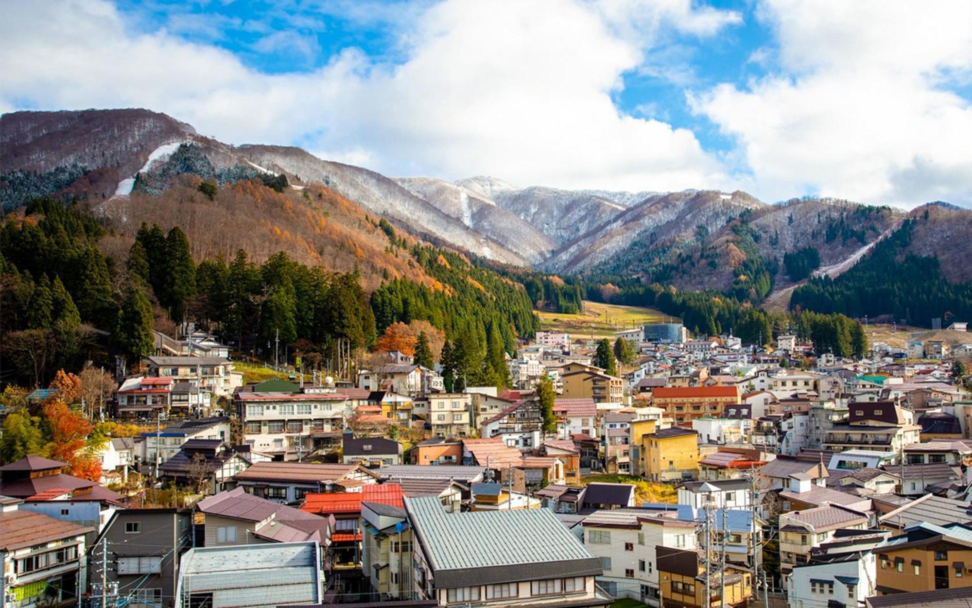 Kawamotoya Hotel Nozawaonsen Buitenkant foto
