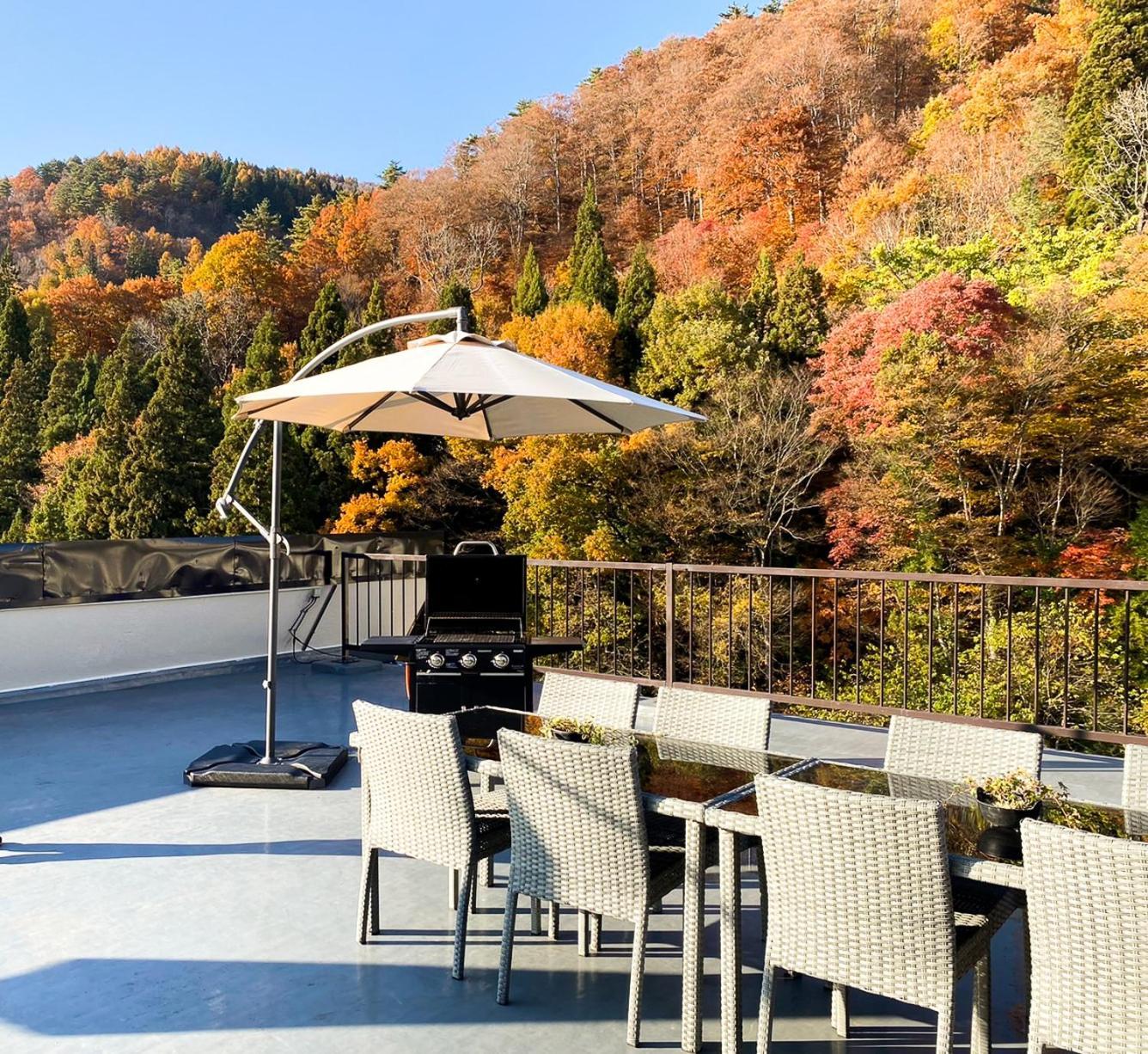 Kawamotoya Hotel Nozawaonsen Buitenkant foto